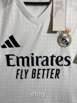 Real Madrid Jersey Home football Soccer shirt 2024 Adidas Camiseta Men Size L