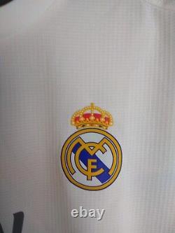 Real Madrid Jersey Long Sleeve Home football shirt 2015-2016 Adidas Mens S ig93