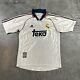 Real Madrid Jersey Mens Medium/Small White Adidas Minor Flaws Vintage Y2K Preown