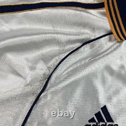 Real Madrid Jersey Mens Medium/Small White Adidas Minor Flaws Vintage Y2K Preown