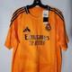 Real Madrid Jersey Mens XL Orange Soccer Adidas Modric 10 23/24 Heat. RDY