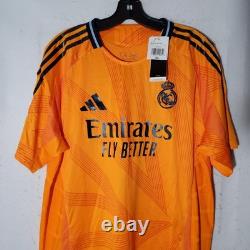 Real Madrid Jersey Mens XL Orange Soccer Adidas Modric 10 23/24 Heat. RDY