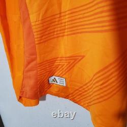 Real Madrid Jersey Mens XL Orange Soccer Adidas Modric 10 23/24 Heat. RDY