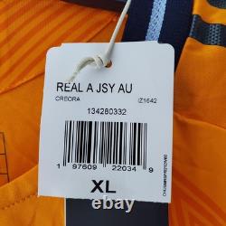 Real Madrid Jersey Mens XL Orange Soccer Adidas Modric 10 23/24 Heat. RDY