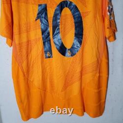 Real Madrid Jersey Mens XL Orange Soccer Adidas Modric 10 23/24 Heat. RDY