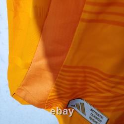 Real Madrid Jersey Mens XL Orange Soccer Adidas Modric 10 23/24 Heat. RDY