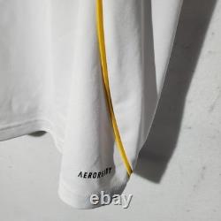 Real Madrid Jersey Mens XL White Soccer Adidas Mbappe 10 AEROREADY HP Emirates