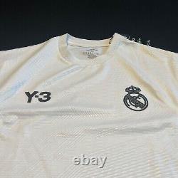 Real Madrid Jersey Pre-Match Size S White HI0925 Soccer Adidas Y-3