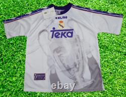 Real Madrid Jersey Shirt 100% Original Size L 1998 Copa Europe Champion