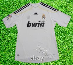 Real Madrid Jersey Shirt 100% Original Size L 2009/2010 Home Rare