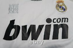 Real Madrid Jersey Shirt 100% Original Size L 2009/2010 Home Rare