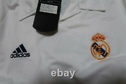 Real Madrid Jersey Shirt #7 Raul 100% Original Centenary 2001/2002 Home M NEW