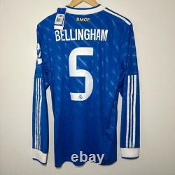 Real Madrid Jude Bellingham 2025-2026 Third Long Sleeve Jersey Vintage Soccer L