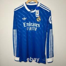 Real Madrid Jude Bellingham 2025-2026 Third Long Sleeve Jersey Vintage Soccer L