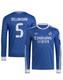 Real Madrid Jude Bellingham #5 Bluebird Third Long Sleeve Authentic Jersey