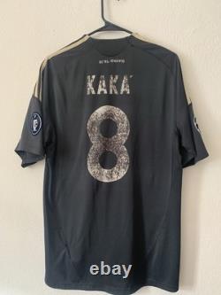 Real Madrid KAKA soccer jersey 2008/09 Champions League 3rd Kit Adidas Size L