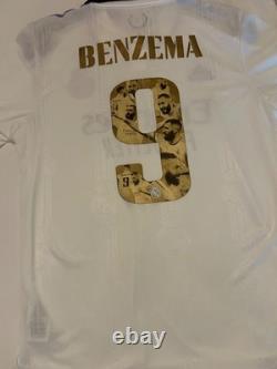 Real Madrid Karim Benzema Ballon d'Or Jersey New Read Description