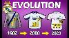 Real Madrid Kits Evolution From 1902 2023 Over 200 Jerseys