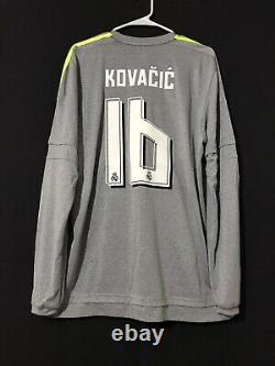 Real Madrid Kovacic Croatia CL Adidas Player Issue Jersey Adizero Football Shirt