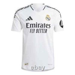 Real Madrid Kylian Mbappé 24/25 Home Authentic Jersey (Player Version) #9 MEDIUM