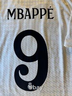 Real Madrid Kylian Mbappe Super Cup Final 24/25 Home Jersey Size 2XL IX8095 NWOT