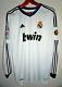 Real Madrid Long Sleeve Jersey Shirt XL Mens White Home Ozil #10 2013