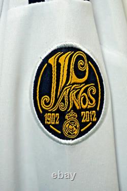 Real Madrid Long Sleeve Jersey Shirt XL Mens White Home Ozil #10 2013