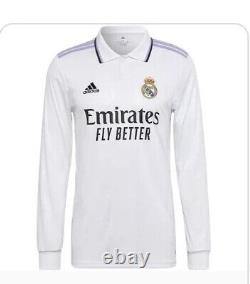 Real Madrid Long Sleeve Jersey (no Name)