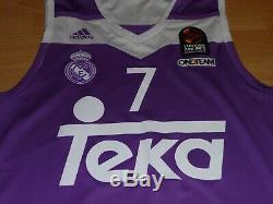 Real Madrid Luka Doncic #7 Adidas AUTHENTIC Jersey EuroLeague Basketball NBA L M