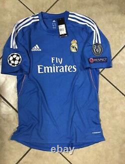 Real Madrid Maglia 6 Player Issue Formotion Shirt Spain Football Soccer Jersey