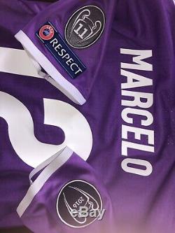 Real Madrid Marcelo Player Issue Shirt Adizero Formotion Match Jersey