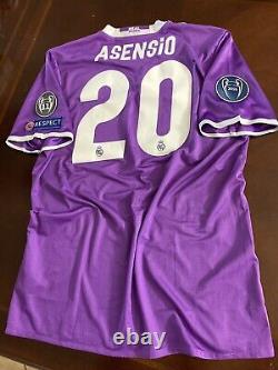 Real Madrid Marco Asensio Shirt CL Adidas Player Issue Shirt Adizero Jersey