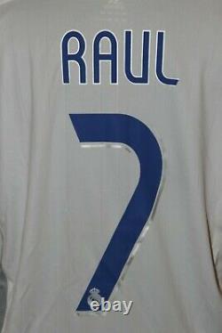Real Madrid Match Worn Jersey 2006/2007 Raul