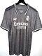 Real Madrid Mens Third Authentic Shirt 24/25 Charcoal-Player Version-Men's SZ XL