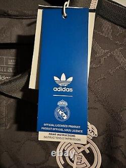 Real Madrid Mens Third Authentic Shirt 24/25 Charcoal-Player Version-Men's SZ XL