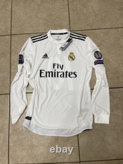 Real Madrid Modric CL Croatia Size Medium Authentic Player Heat Ready Jersey