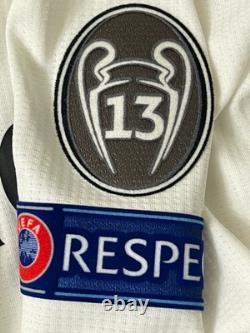 Real Madrid Modric CL Croatia Size Medium Authentic Player Heat Ready Jersey