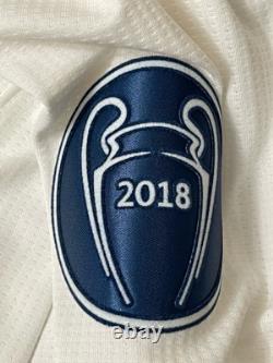 Real Madrid Modric CL Croatia Size Medium Authentic Player Heat Ready Jersey