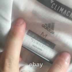 Real Madrid Modric Long Sleeve Jersey T-shirts Authentic M Size White Addidas