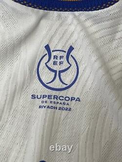 Real Madrid Modric Súper Copa España Croatia Authentic Player Heat Ready Jersey