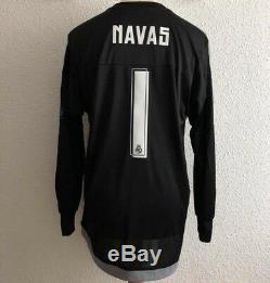 Real Madrid Navas Costa Rica Shirt Player Issue Adizero Match Prepared Jersey