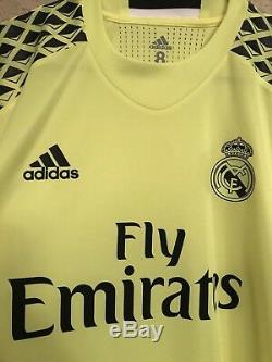Real Madrid Navas Era Costa Rica Shirt Player Issue Adizero Match Unworn Jersey