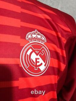 Real Madrid Navas L Player Issue Climalite Match Issue Prepared Football Shirt