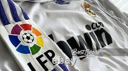 Real Madrid Official Raul Shirt 2007 2008 Jersey Long Sleeve Home (l) La Liga