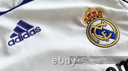 Real Madrid Official Raul Shirt 2007 2008 Jersey Long Sleeve Home (l) La Liga