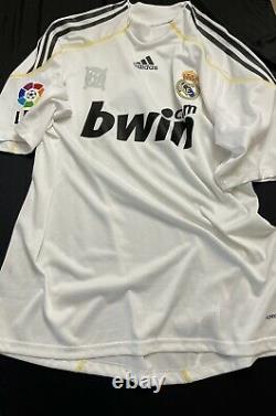 Real Madrid Player Issue 2009 Ronaldo Shirt Formotion Jersey