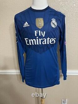 Real Madrid Player Issue 8 Adizero Shirt Issue Spain Iker Casillas Jersey