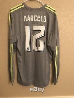 Real Madrid Player Issue Adizero Marcelo Brazil Match Unworn Shirt Jersey