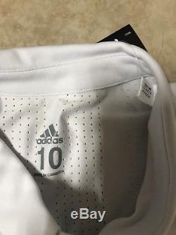 Real Madrid Player Issue Adizero No Formotion 10 Shirt Match Unworn Jersey
