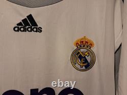 Real Madrid Player Issue Home L/S Shirt Jersey 2006/2007 No. 17 V. Nistelrooy XL